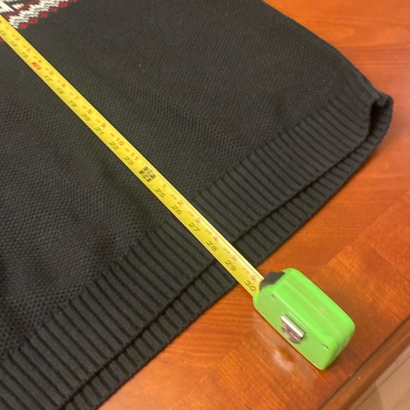 IZOD FAIR ISLE Sweater Navy XXL - Picture 3 of 9